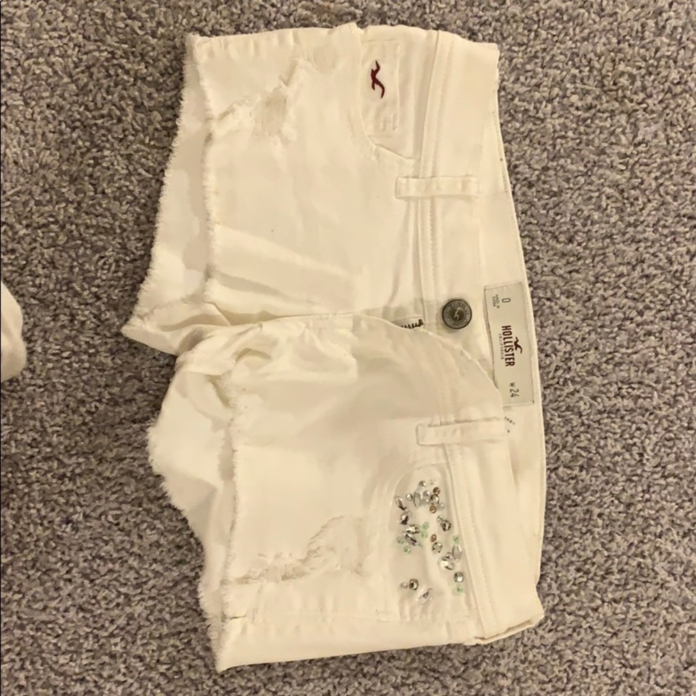 White shorts